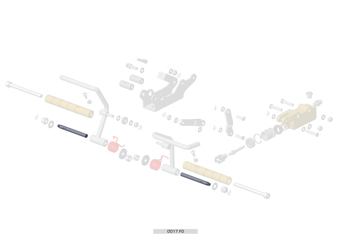 OTK Pedal Screw For Rudder Pedal