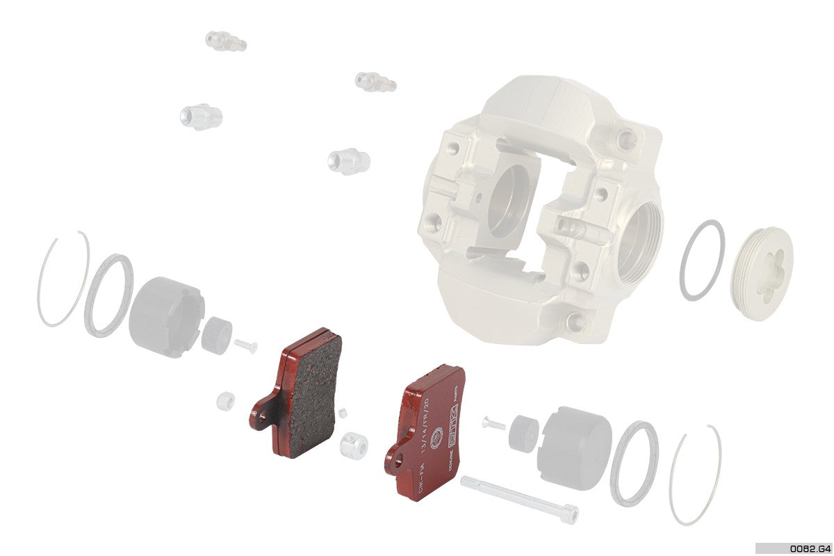 OTK BSD Rear Brake Caliper's Pad