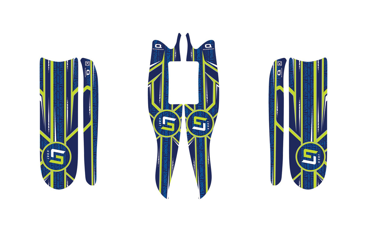 OTK LN Kart M10 Bodyworks Stickers