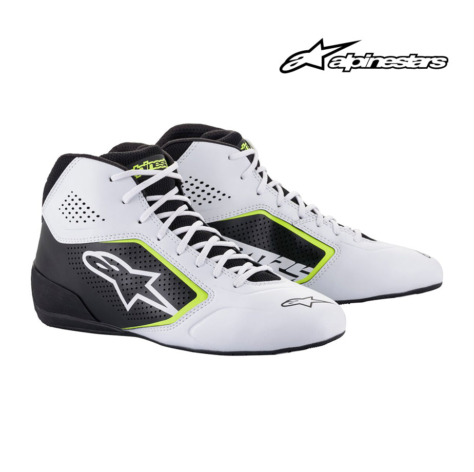 Alpinestars Kart Boot-TECH 1K STARTv2-White/Black/Yellow