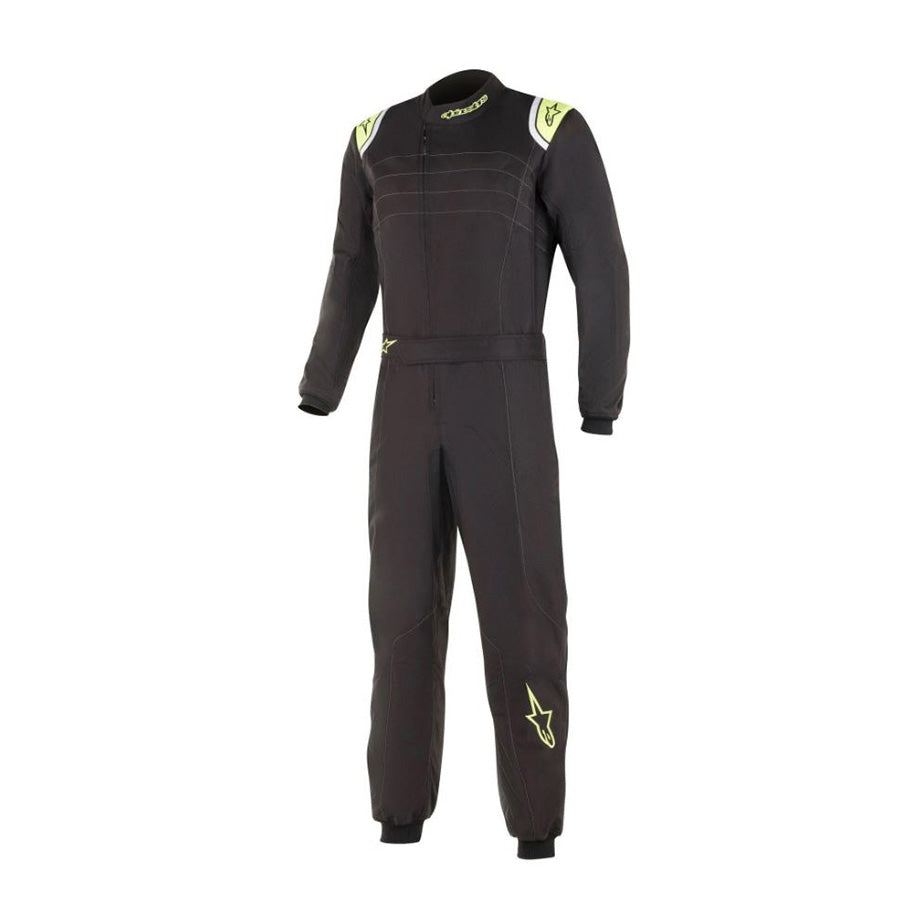 Alpinestars Kart Suit - KMX-9 -Black/Fluro Yellow