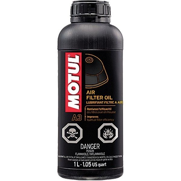 MOTUL Air Filter Oil - 1LTR — kart oils and lubricants at Velocity Kart Shop