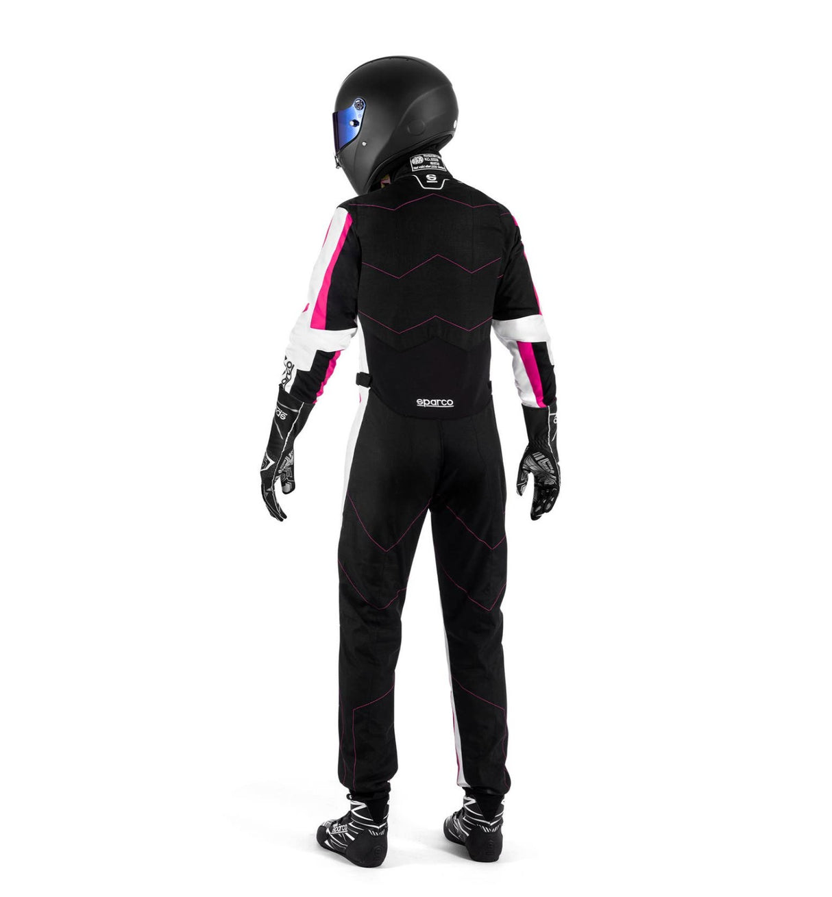 Sparco Kart Suit - KERB ADV LADY-K07 BK/WH/PNK-120