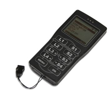 UniStop, stop watch incl. bag (black)