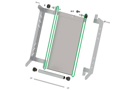 OTK Air Choke Kit Radiator 480X196