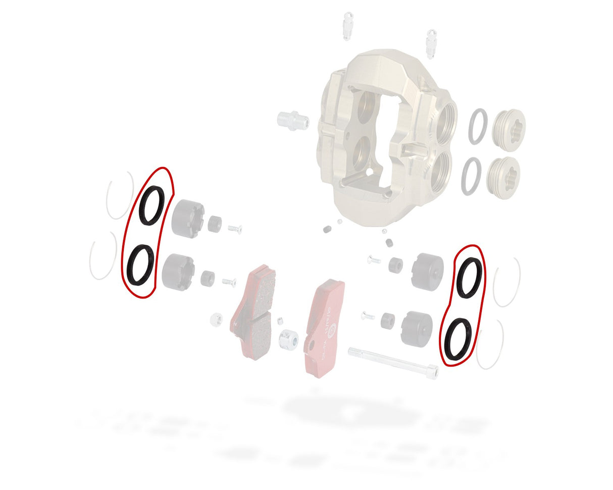 OTK KZ BSS Front Caliper's Lining