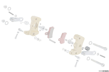 OTK Left Brake Caliper's Lever