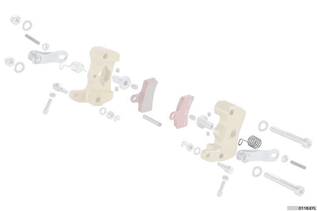 OTK Left Brake Caliper's Lever