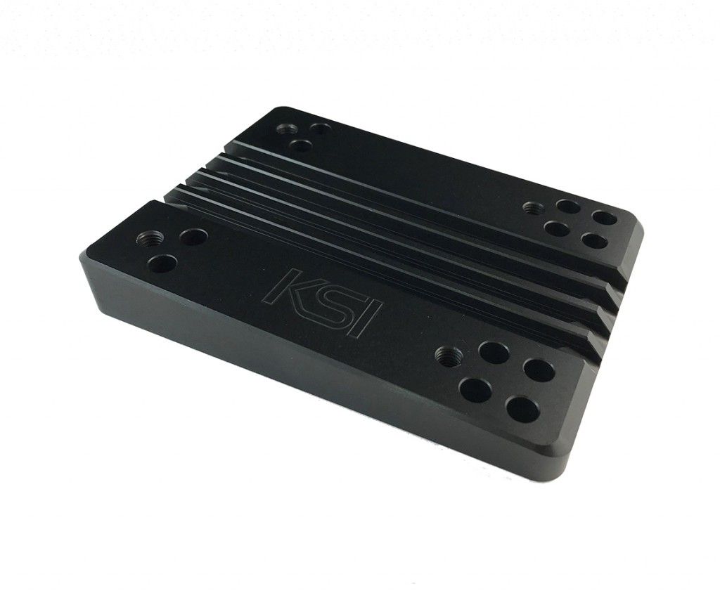 Ksi Eng Mount Wedge Plate 2stroke, kart engine mounts part