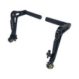Pedal Set Billet Black, kart pedals & controls part
