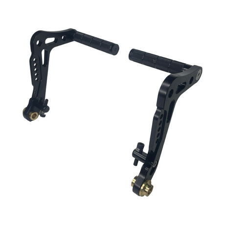 Pedal Set Billet Black, kart pedals & controls part