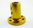 Steering Boss 19mm Gold Angled, kart steering & front end part