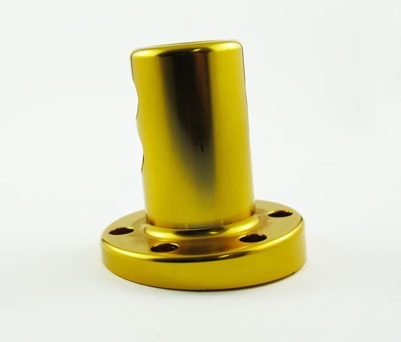 Steering Boss 20mm Gold Angled, kart steering & front end part