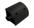 Foot Back Bracket Black 1pc, kart pedals & controls part
