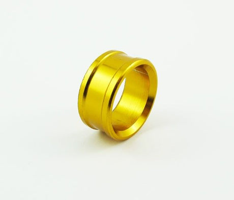 Spacer/Stub/17mm X 10/Alu/Gold, kart steering & front end part