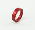Spacer/Stub/17mm X 5/Alu/Red, kart steering & front end part