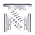 Italsport 3pc Skid Plate Kit Stainless, kart chassis hardware part