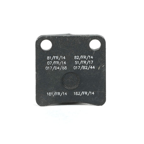 KR Brake Pad Black Hard KZ Front | Mini Sold Individually Standard