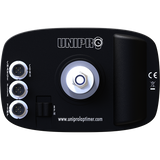Unipro UniGo One rear view showing connectors