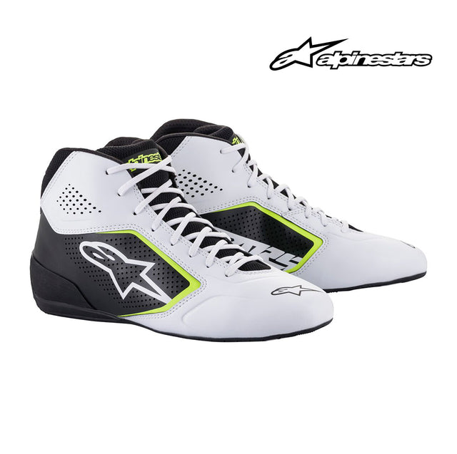Alpinestars Kart Boot-TECH 1K STARTv2-White/Black/Yellow