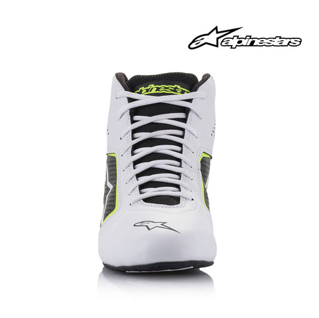 Alpinestars Kart Boot-TECH 1K STARTv2-White/Black/Yellow