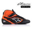 Alpinestars Kart Boot-TECH 1K V2 - Black/White/Yellow