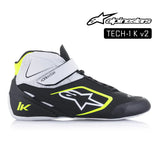 Alpinestars Kart Boot-TECH 1K V2 - Black/White