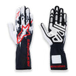 Alpinestars Kart Gloves-TECH 1-K V3 - Black/White/Red