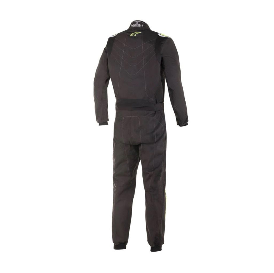 Alpinestars Kart Suit - KMX-9 -Black/Fluro Yellow