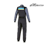 Alpinestars Kart Suit-KMX-9 v2 GRAPH-Black/Cyan/Yellow
