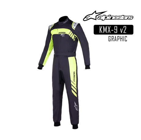 Alpinestars Suit-KMX-9 v2 GRAPH-Black/Yellow