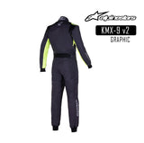 Alpinestars Kart Suit-KMX-9 v2 GRAPH-Black/Red