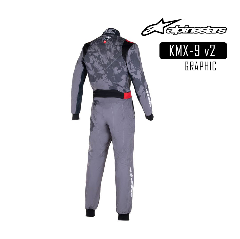 Alpinestars Suit-KMX-9 v2 GRAPH-Navy/Red