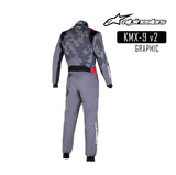 Alpinestars Suit-KMX-9 v2 GRAPH-Grey/Black
