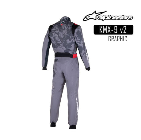Alpinestars Suit-KMX-9 v2 GRAPH-Grey/Black