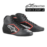 Alpinestars Kart Boot-TECH 1K STARTv2-AshBk/Orange