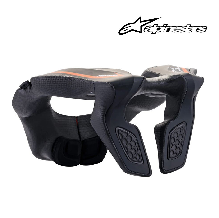 Alpinestars Neck Support - YOUTH - Black/Orange