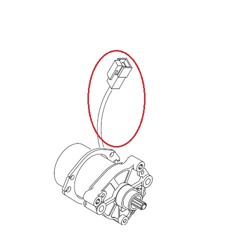 Rotax Cable Assembly for Starter Motor - Pre Evo