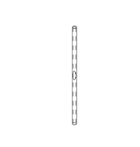 Overflow Tube for Carb - Black