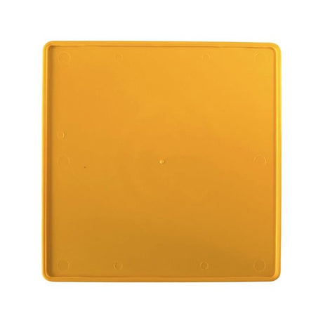 CRG Number Plate Yellow / 8.5X8.5