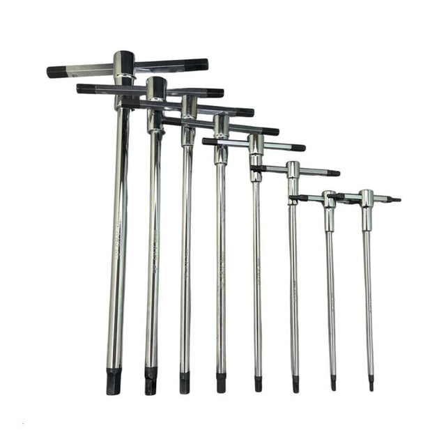 T-Bar Kit 8PC Hex Key Metric — kart workshop tool at Velocity Kart Shop