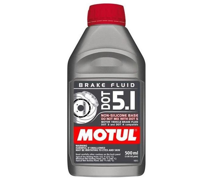 MOTUL Brake Fluid DOT5.1 500ML — kart oils and lubricants at Velocity Kart Shop