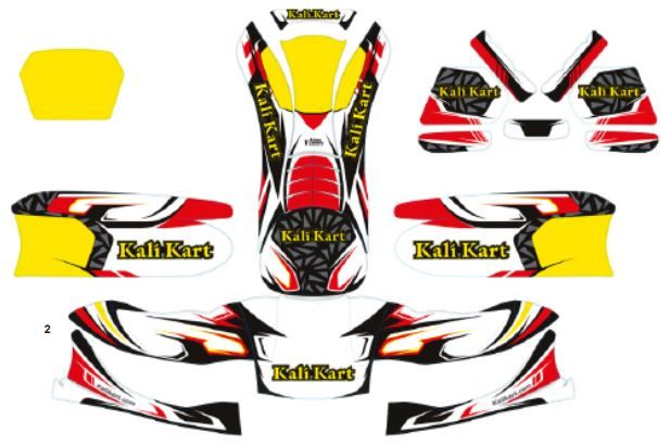 CRG Kali Sticker Kit 507/509 V2