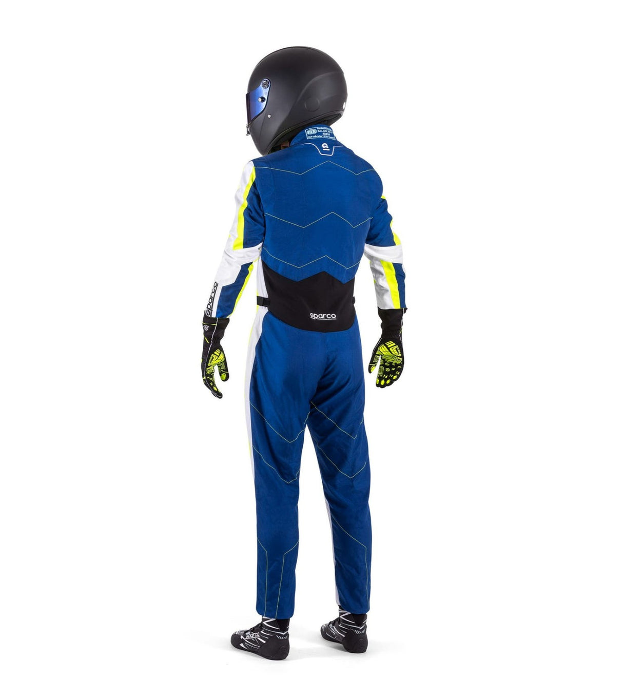Sparco Kart Suit - KERB ADV-E33 GRY/WH/YEL
