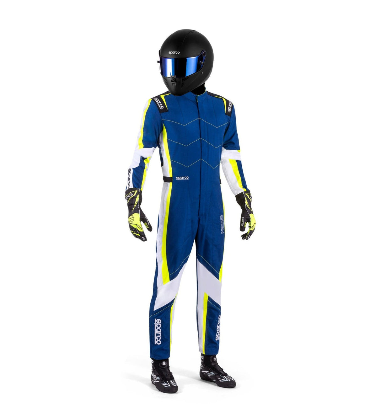 Sparco Kart Suit - KERB ADV-E33 GRY/WH/YEL