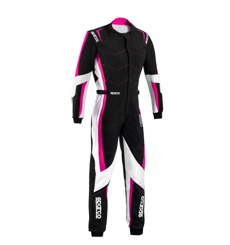 Sparco Kart Suit - KERB ADV LADY-K07 BK/WH/PNK-120