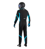Sparco Kart Suit - THUNDER ADV-K30 BLK/BLU-150