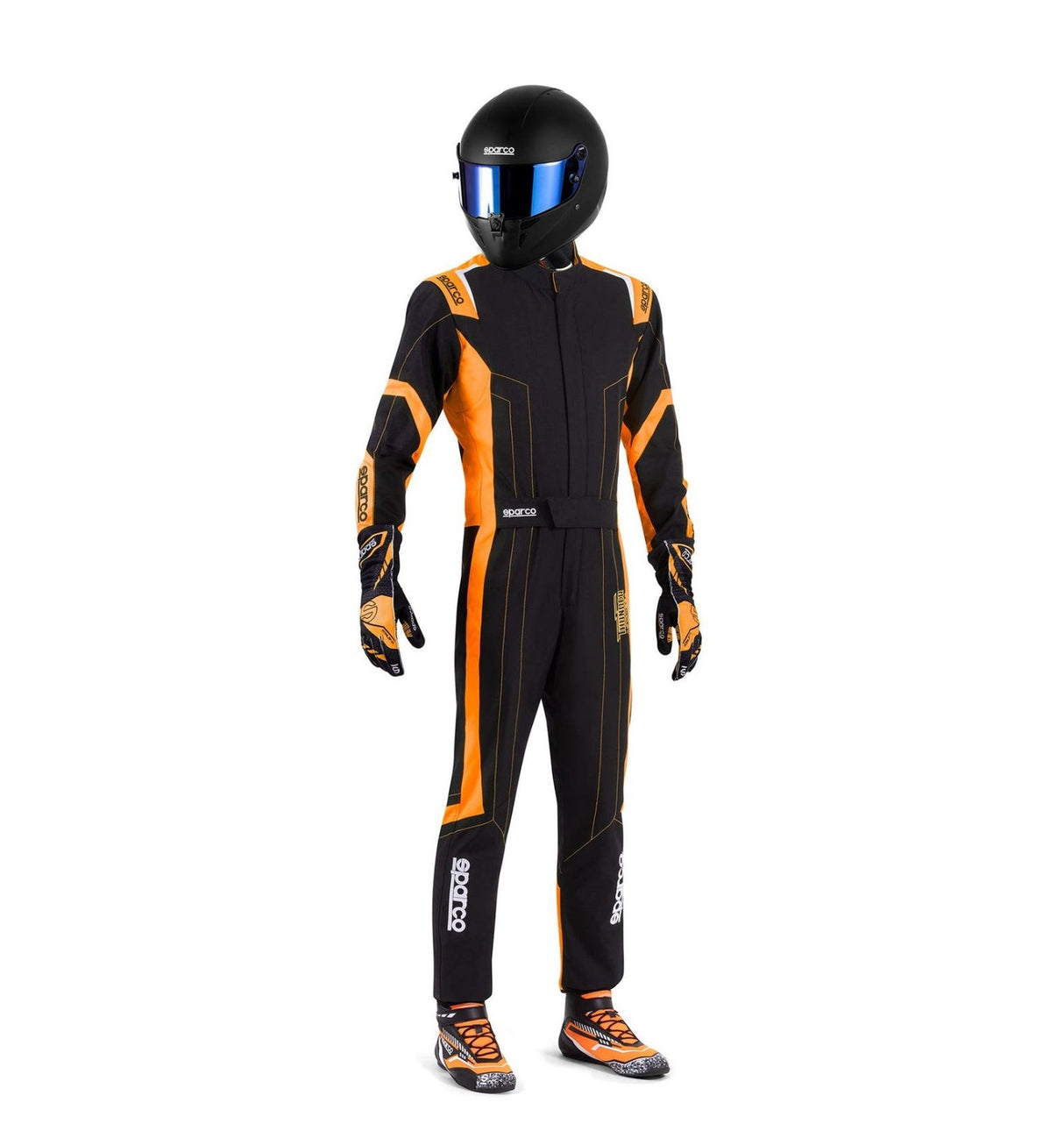 Sparco Kart Suit - THUNDER ADV-K30 BLK/BLU-130