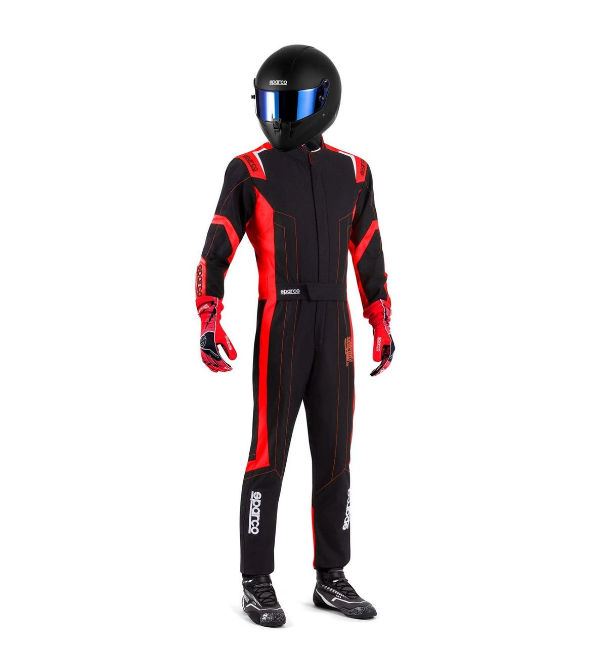 Sparco Kart Suit - THUNDER ADV-K12 BLK/RED-120