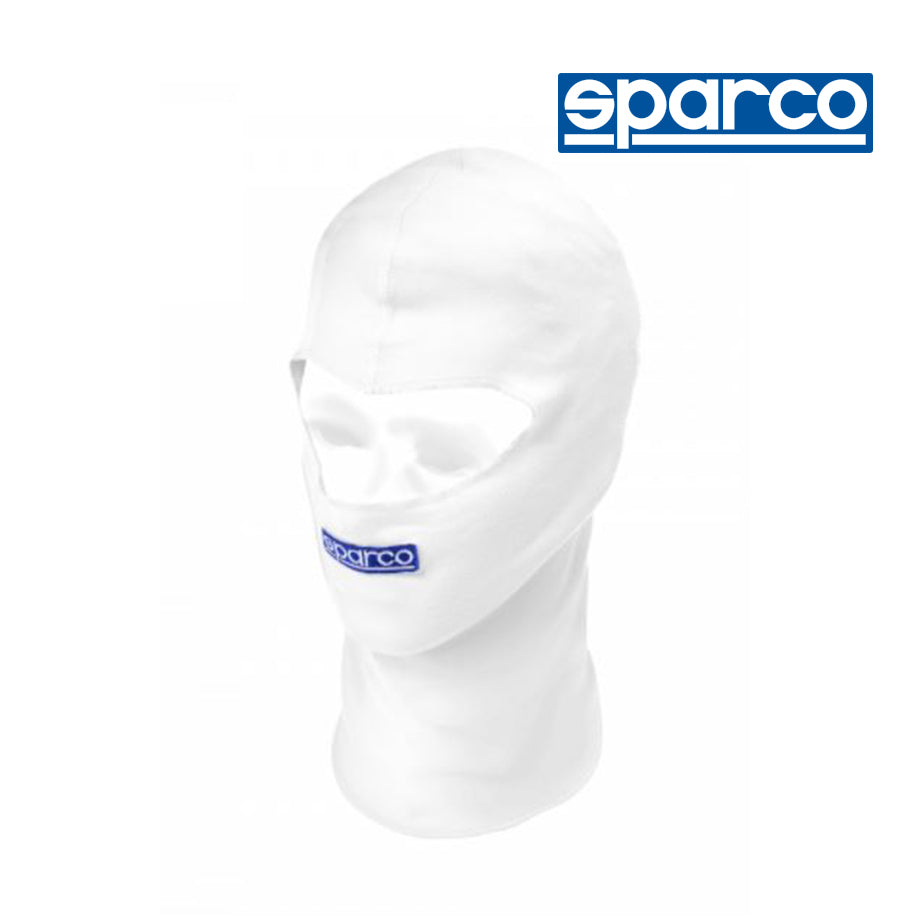 Sparco Kart Balaclava -ROOKIE- - White